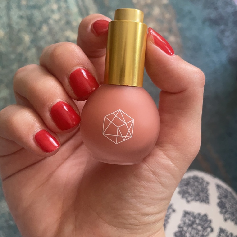 Em cosmetics color drops serum blush in rose milk